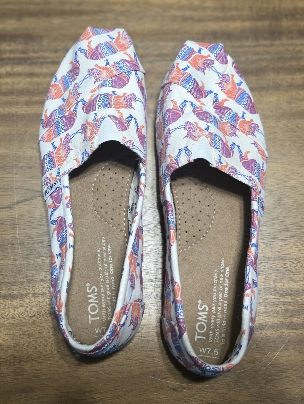 Toms World Wildife Fund Rino Shoe